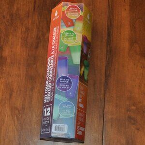 New Sealed Manna 12-Pack 16oz Hot Colour Changing To-Go Reusable Tumblers, Cups
